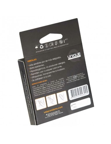 UNIQ CLASSIC PRESERVATIVOS SIN LATEX 3 UNIDADES