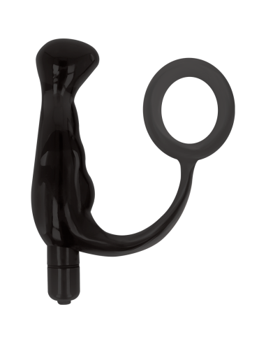 ADDICTED TOYS VIBRADOR PROSTaTICO NEGRO 10 CM