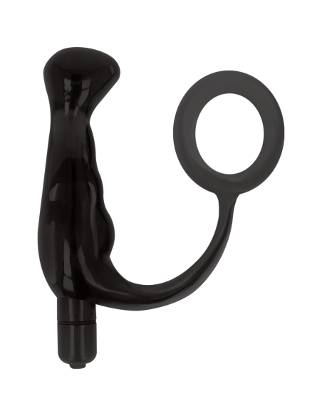 ADDICTED TOYS VIBRADOR PROSTaTICO NEGRO 10 CM