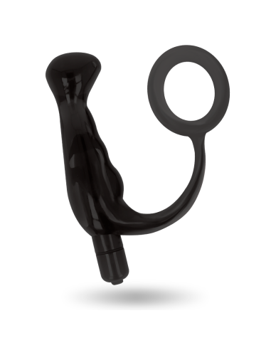 ADDICTED TOYS VIBRADOR PROSTaTICO NEGRO 10 CM