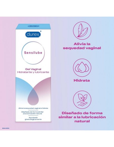 DUREX SENSILUBE GEL HIDRATANTE Y LUBRICANTE 40 ML
