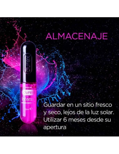 DUREX GEL LUBRICANTE INTENSE ORGASMIC 10ML