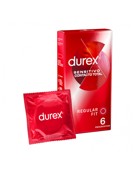 DUREX SENSITIVO CONTACTO TOTAL 6 UDS DUREX SENSITIVO CONTACTO TOTAL 6 UDS