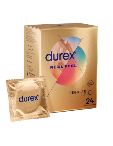 DUREX REAL FEEL 24 UDS