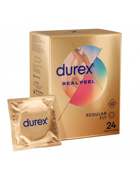 DUREX REAL FEEL 24 UDS