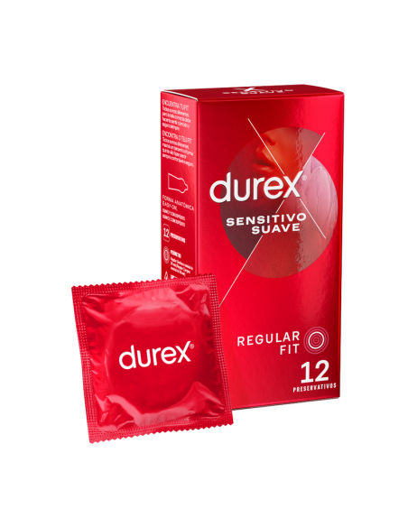 DUREX SENSITIVO SUAVE 12 UDS