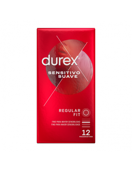 DUREX SENSITIVO SUAVE 12 UDS