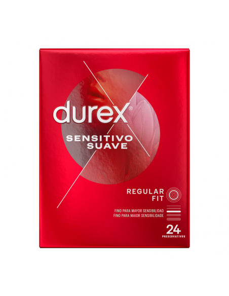 DUREX SENSITIVO SUAVE 24 UDS