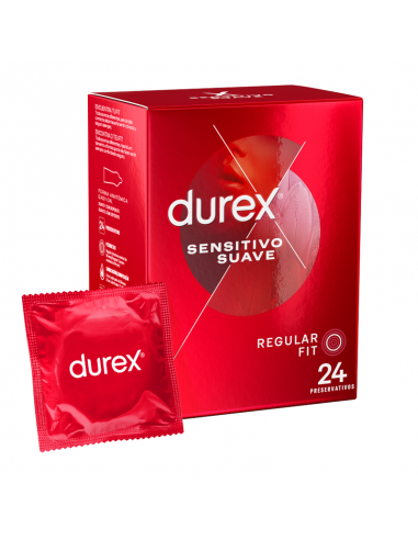 DUREX SENSITIVO SUAVE 24 UDS