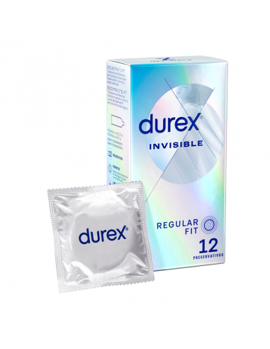 DUREX INVISIBLE EXTRA FINO 12 UDS