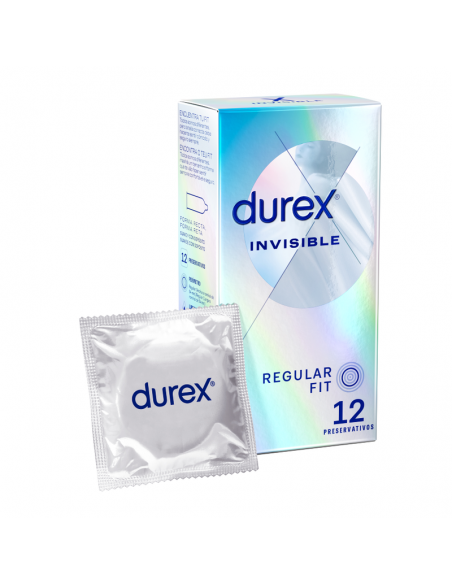 DUREX INVISIBLE EXTRA FINO 12 UDS