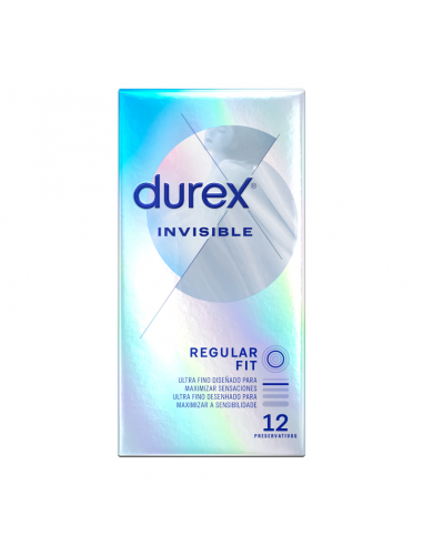 DUREX INVISIBLE EXTRA FINO 12 UDS