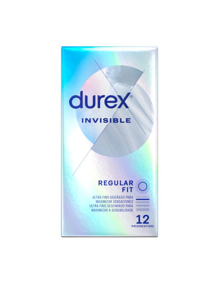 DUREX INVISIBLE EXTRA FINO 12 UDS