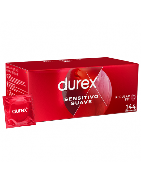 DUREX SENSITIVO SUAVE 144 UDS