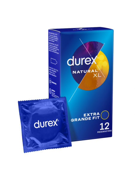 DUREX NATURAL XL 12 UDS