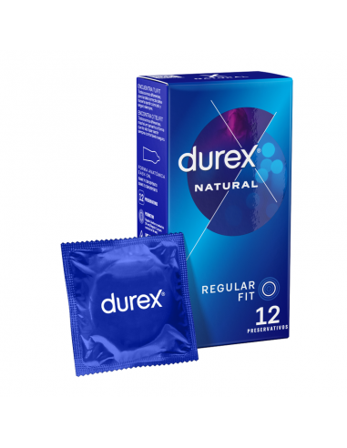 DUREX NATURAL PLUS 12 UNIDADES