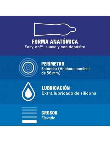 DUREX EXTRA SEGURO 12 UDS