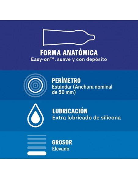 DUREX EXTRA SEGURO 12 UDS