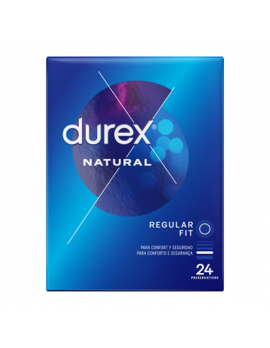 DUREX NATURAL PLUS 24 UNIDADES