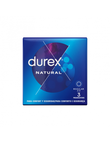 DUREX NATURAL CLASCIC 3 UNIDADES
