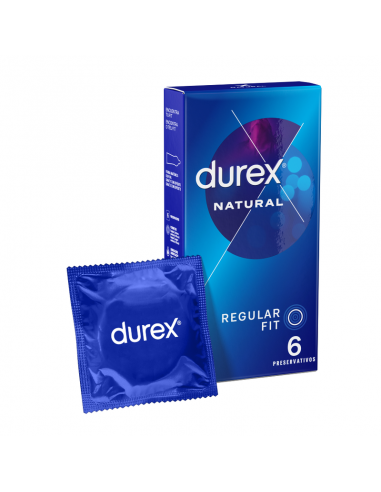 DUREX NATURAL CLASSIC 6 UNIDADES