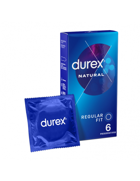 DUREX NATURAL CLASSIC 6 UNIDADES