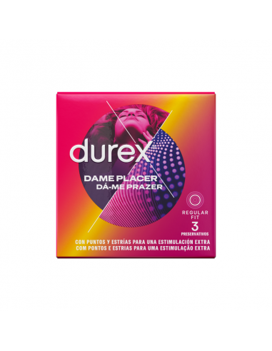 DUREX DAME PLACER 3 UDS