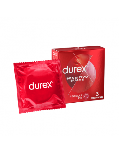 DUREX SENSITIVO SUAVE 3 UDS