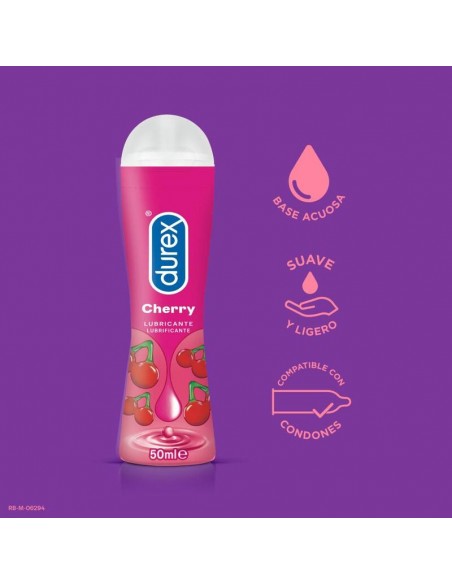 LUBRICANTE DUREX PLAY CEREZA 50ML