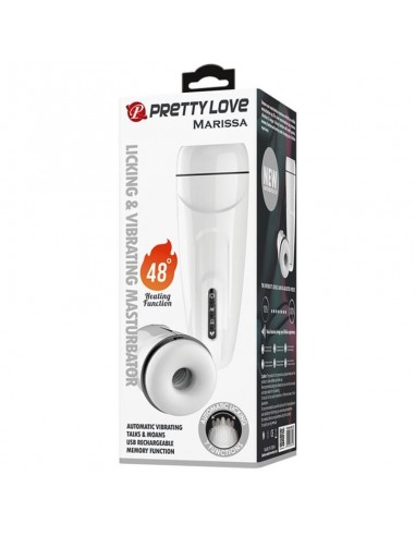 PRETTY LOVE MARISSA MASTURBADOR MASCULINO VIBRACIoN CALOR VOZ Y SUCCIoN