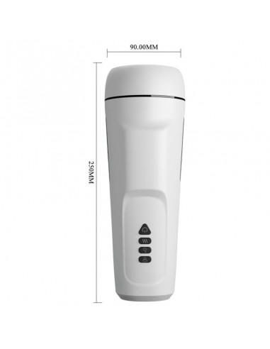 PRETTY LOVE SIENNA MASTURBADOR MASCULINO CON VIBRACIoN VOZ Y SUCCIoN