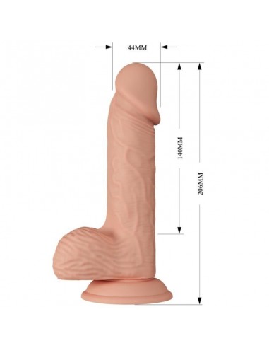 BEAUTIFUL ENCOUNTER CATOBLEPAS DILDO REALISTICO FLEXIBLE 206 CM NATURAL