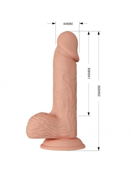 BEAUTIFUL ENCOUNTER CATOBLEPAS DILDO REALISTICO FLEXIBLE 206 CM NATURAL