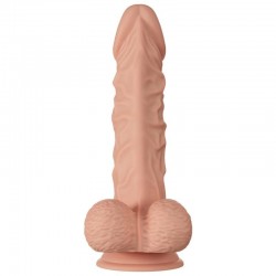 BEAUTIFUL ENCOUNTER BURAQ DILDO REALISTICO FLEXIBLE 24 CM NATURAL 2