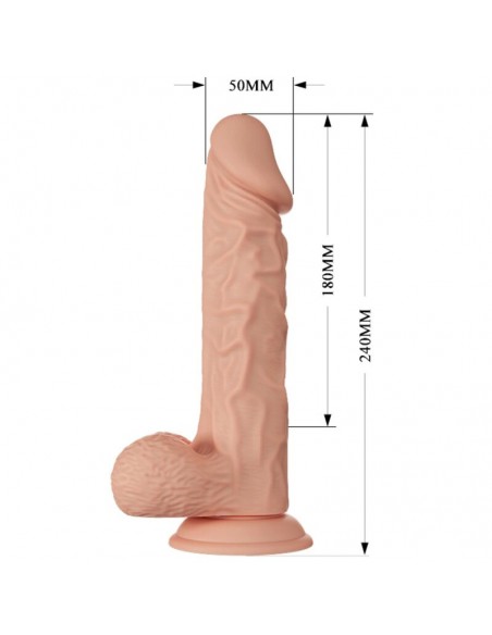 BEAUTIFUL ENCOUNTER BURAQ VIBRACION Y ROTACION 24 CM NATURAL