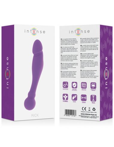 INTENSE SILICONE RICK DUAL LILA