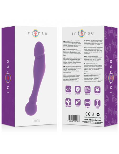INTENSE SILICONE RICK DUAL LILA
