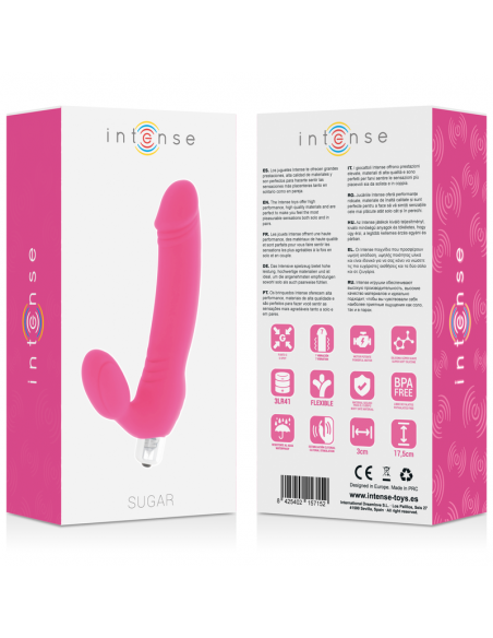 INTENSE SUGAR SEVEN SPEEDS SILICONE FUSHSIA