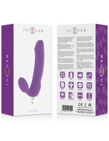 INTENSE SUGAR SEVEN SPEEDS SILICONE LILA