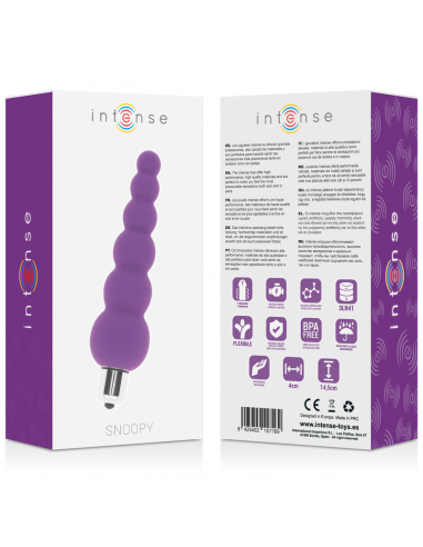 INTENSE SNOOPY 7 SPEEDS SILICONE LILA