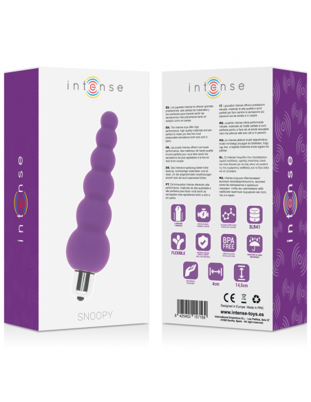 INTENSE SNOOPY 7 SPEEDS SILICONE LILA