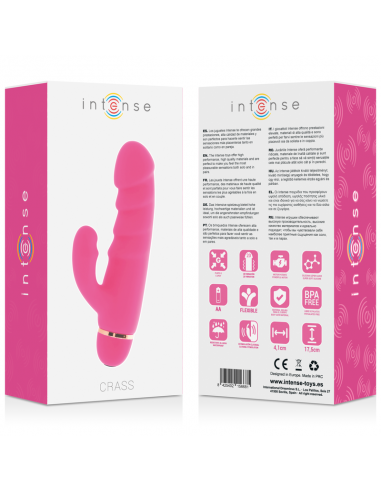 INTENSE CRASS 20 SPEEDS SILICONE ROSA