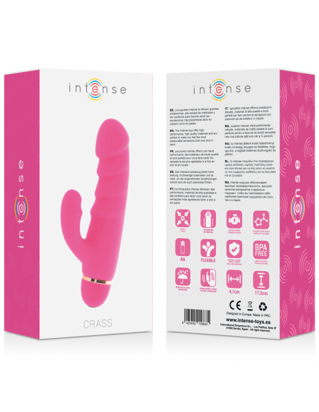 INTENSE CRASS 20 SPEEDS SILICONE ROSA