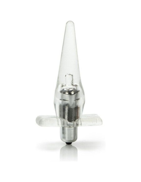 CALEX PLUG MINI VIBRO TEASE VIBRADOR TRANSPARENTE