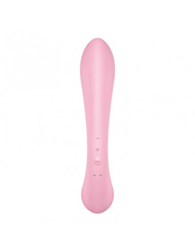SATISFYER TRIPLE OH VIBRADOR HiBRIDO ROSA