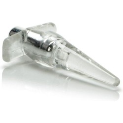 CALEX PLUG MINI VIBRO TEASE VIBRADOR TRANSPARENTE 2