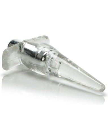 CALEX PLUG MINI VIBRO TEASE VIBRADOR TRANSPARENTE