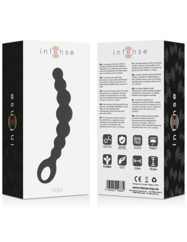 INTENSE ANAL BEADS MAX NEGRO