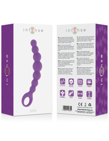 INTENSE ANAL BEADS MAX LILA