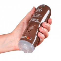 CONTROL GEL DE MASAJE 3 EN 1 CHOCOLATE BUBBLE 200 ML 2
